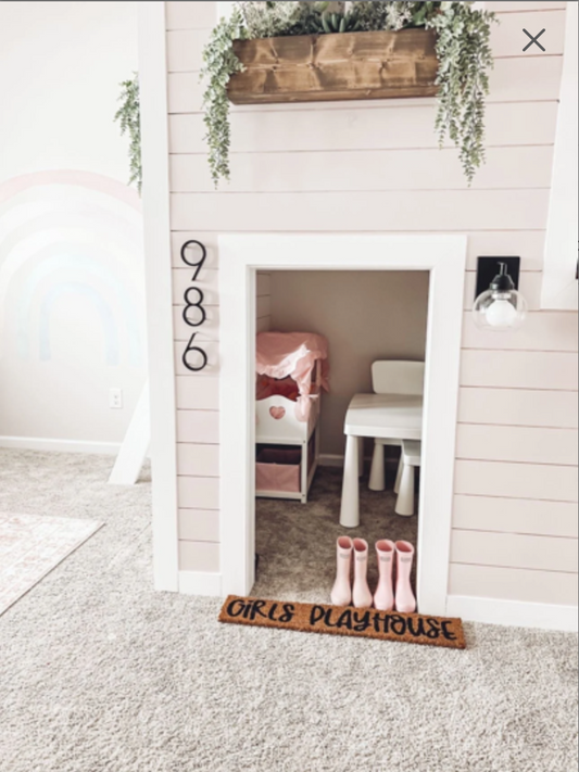 Custom Skinny Mini Doormat