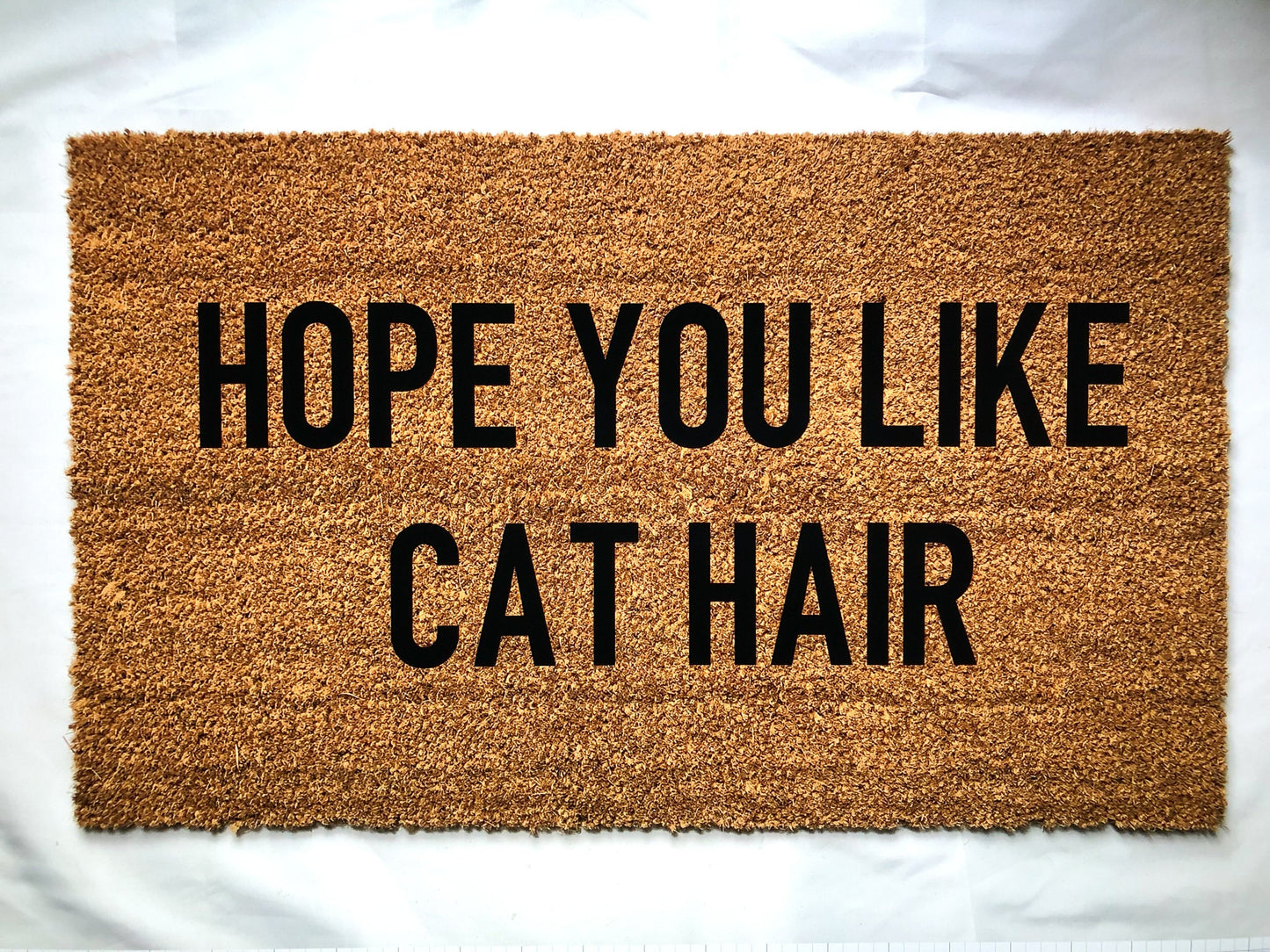 Hope You Like cat/dog Hair Doormat