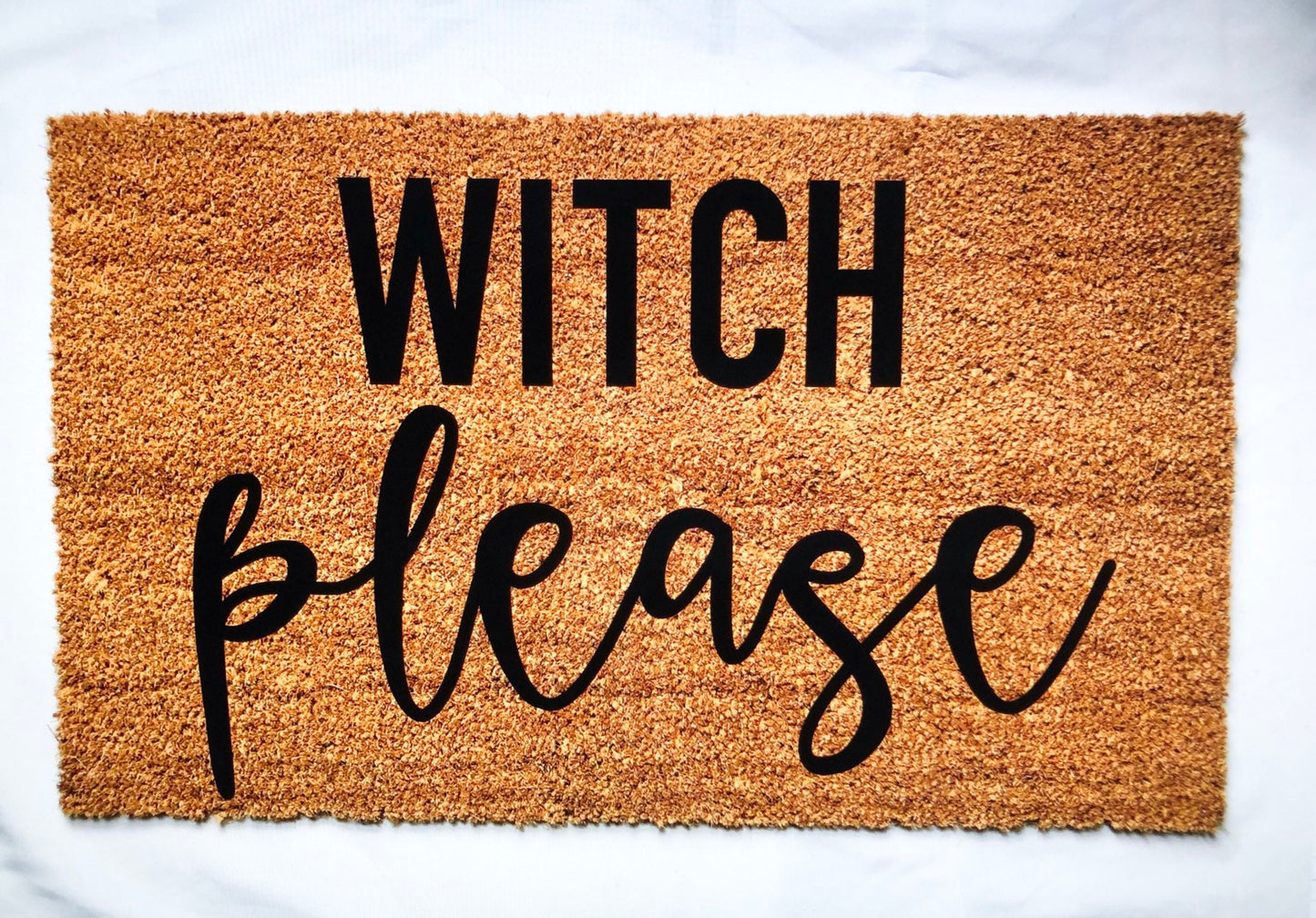 Witch please doormat
