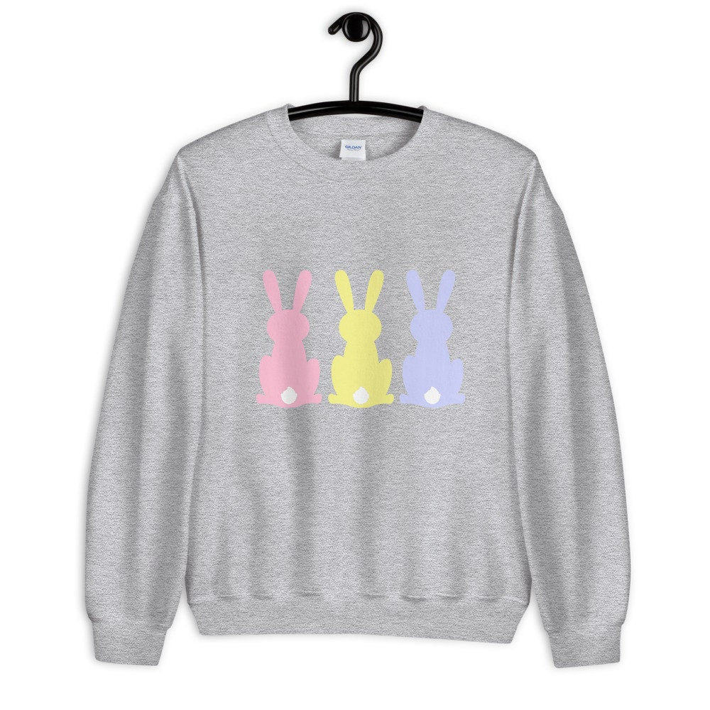 Spring Bunny Unisex Sweatshirt, easter, spring sweatshirt