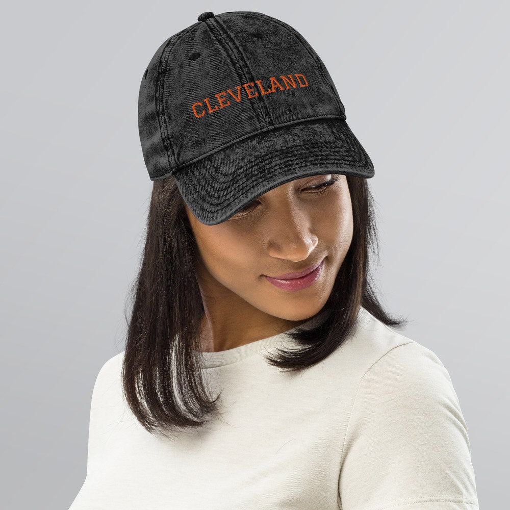 Cleveland football Vintage Cotton Twill Cap, football season, Cleveland Browns