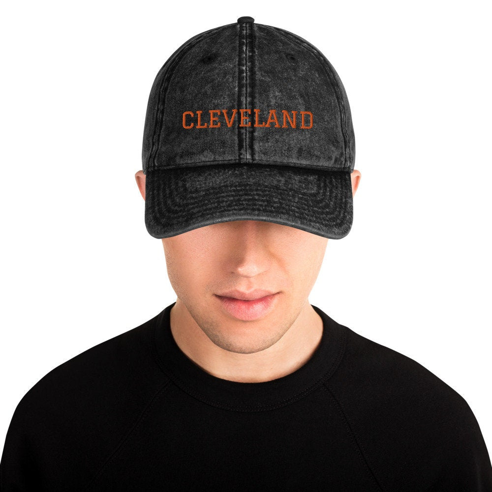 Cleveland football Vintage Cotton Twill Cap, football season, Cleveland Browns