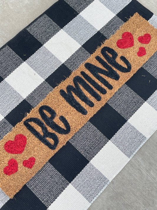Be Mine Skinny Mini Doormat
