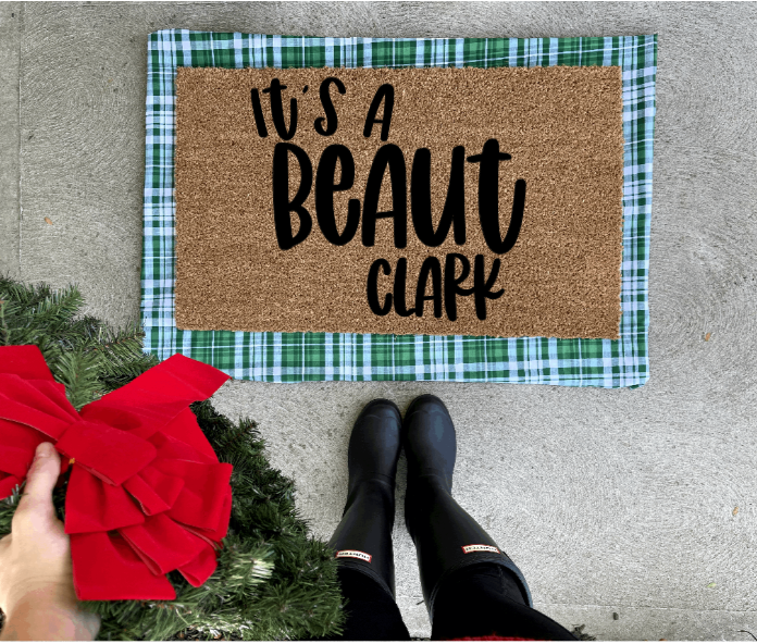 It’s a beaut doormat