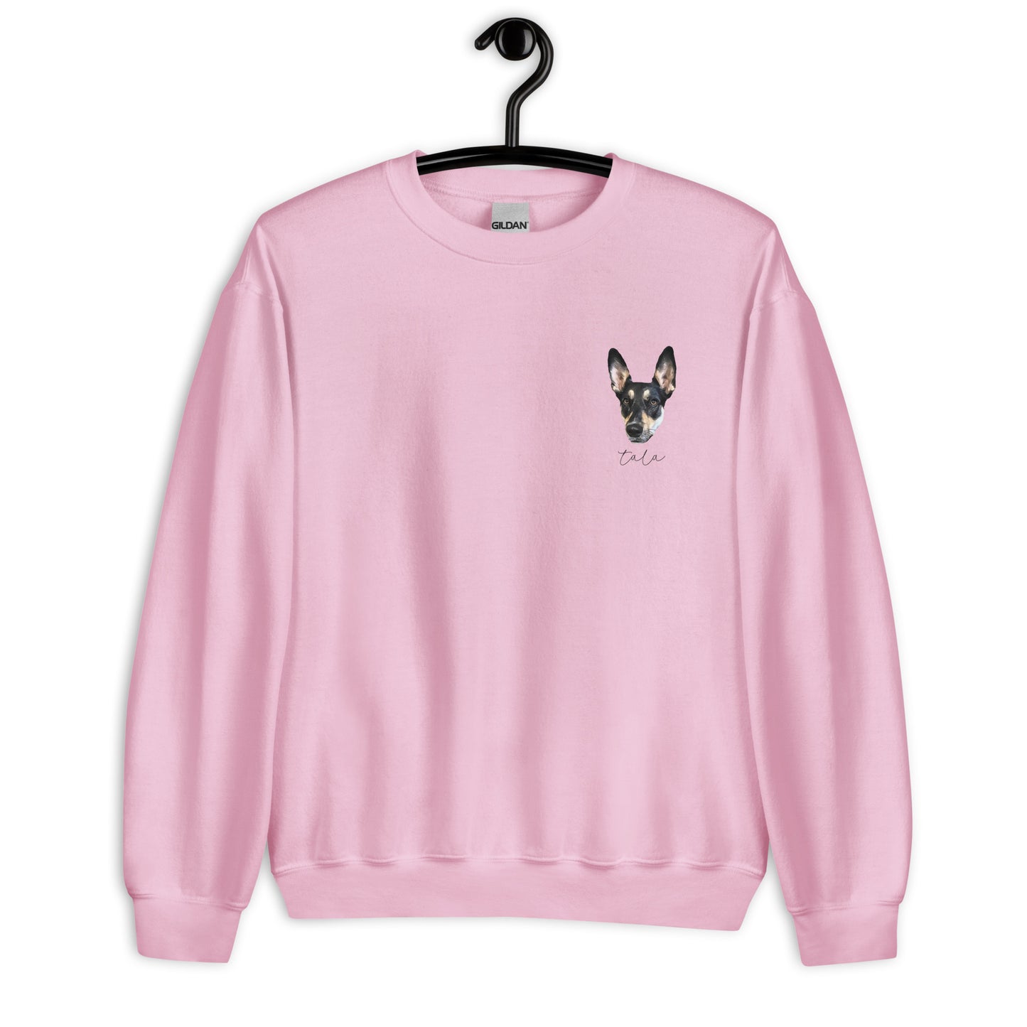 Personalized Pet Photo and Name Sweatshirt, Custom Sweatshirt, Dog lover shirt, Spring Pullover, Dog Lover Gift