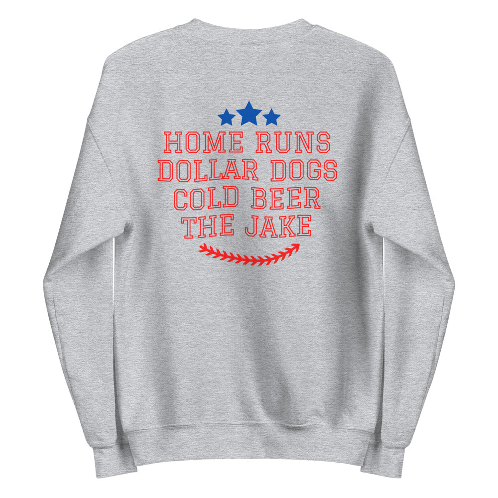 Classic Cleveland Back Baseball Favorites Unisex Sweatshirt