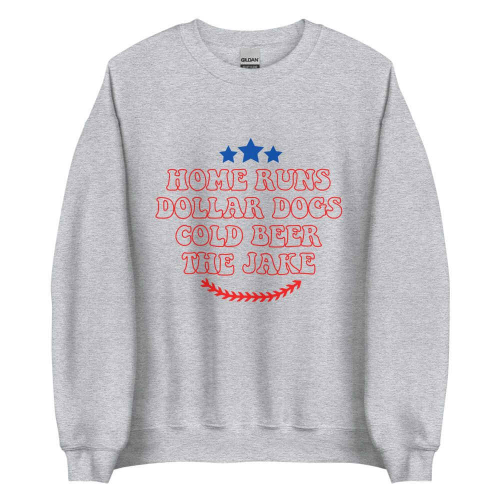 Retro Cleveland Baseball Favorites Unisex Sweatshirt