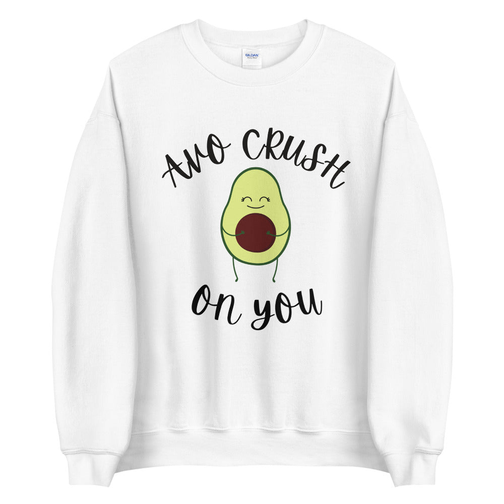 Avo crush on you Unisex Sweatshirt, valentines day, punny shirt, love pun