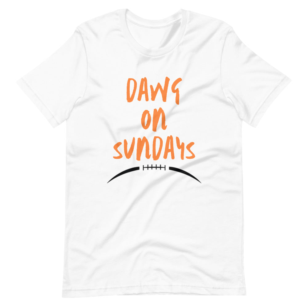 Dawg on sundays Short-Sleeve Unisex T-Shirt, Cleveland browns, Cleveland shirt, football shirt, football season
