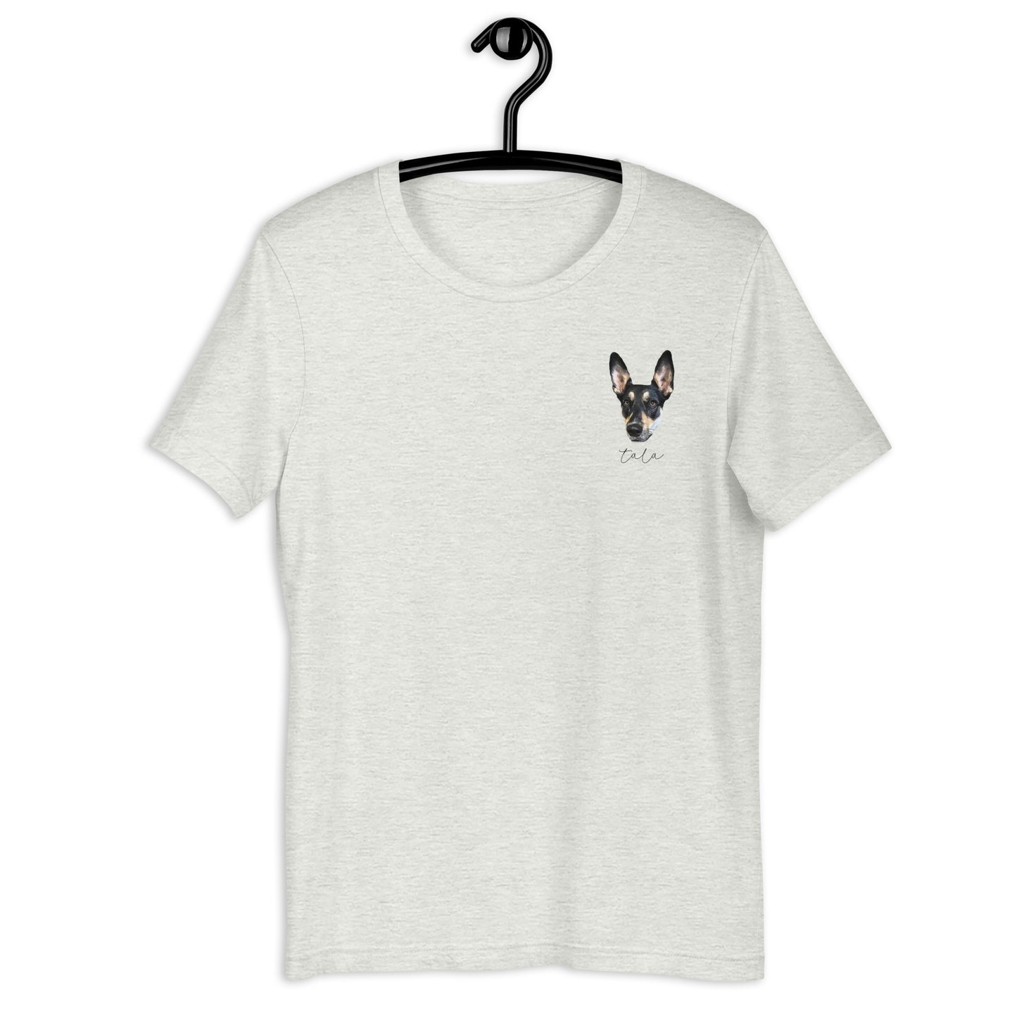 Personalized Pet Photo and Pet Name T-shirt, Custom T-Shirt, Dog lover shirt, Spring T-shirt, Dog Lover Gift