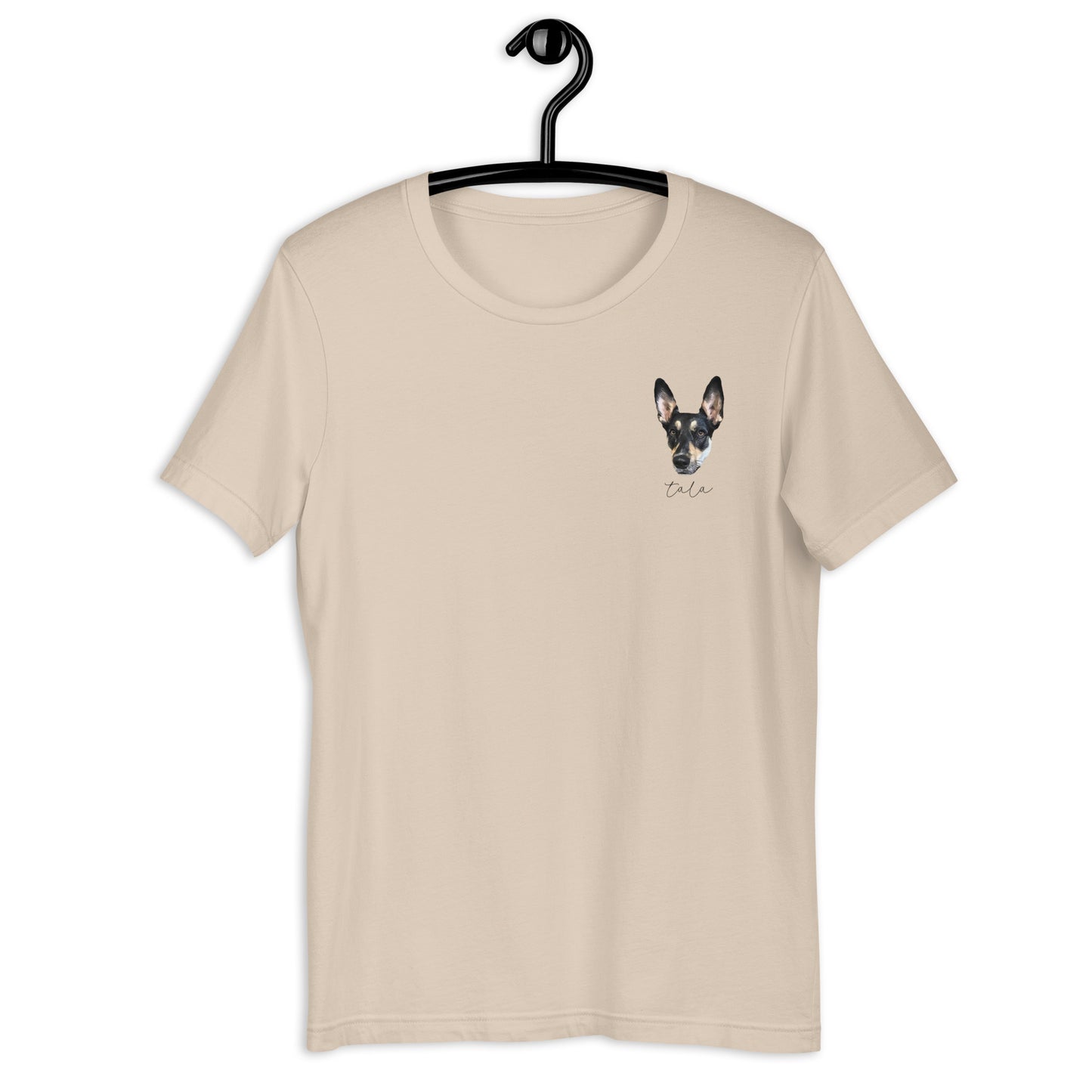 Personalized Pet Photo and Pet Name T-shirt, Custom T-Shirt, Dog lover shirt, Spring T-shirt, Dog Lover Gift