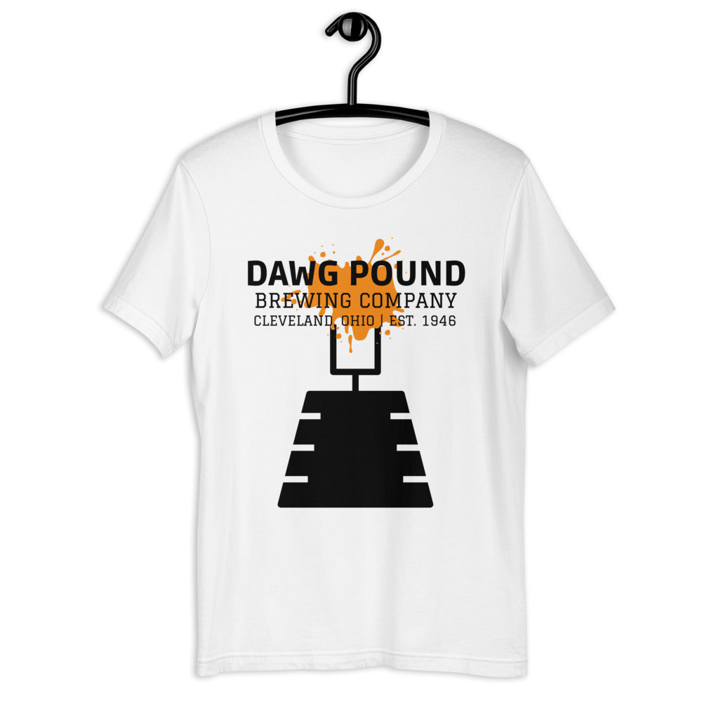 Dawg Pound Brewing Company Tailgate Short-Sleeve Unisex T-Shirt, Cleveland Browns, Football season, football shirt