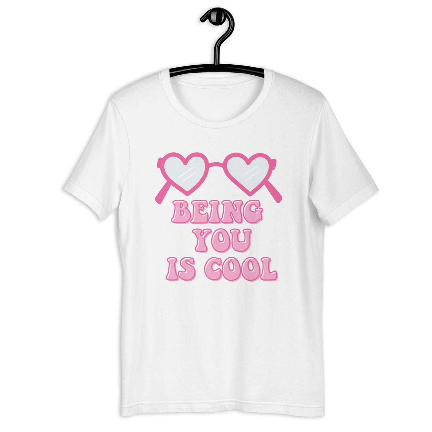 Being You Is Cool T-shirt, Cute Shirt, Valentine Shirt, Spring Shirt, Teacher Shirt, Gift For Her, Self Love Shirt
