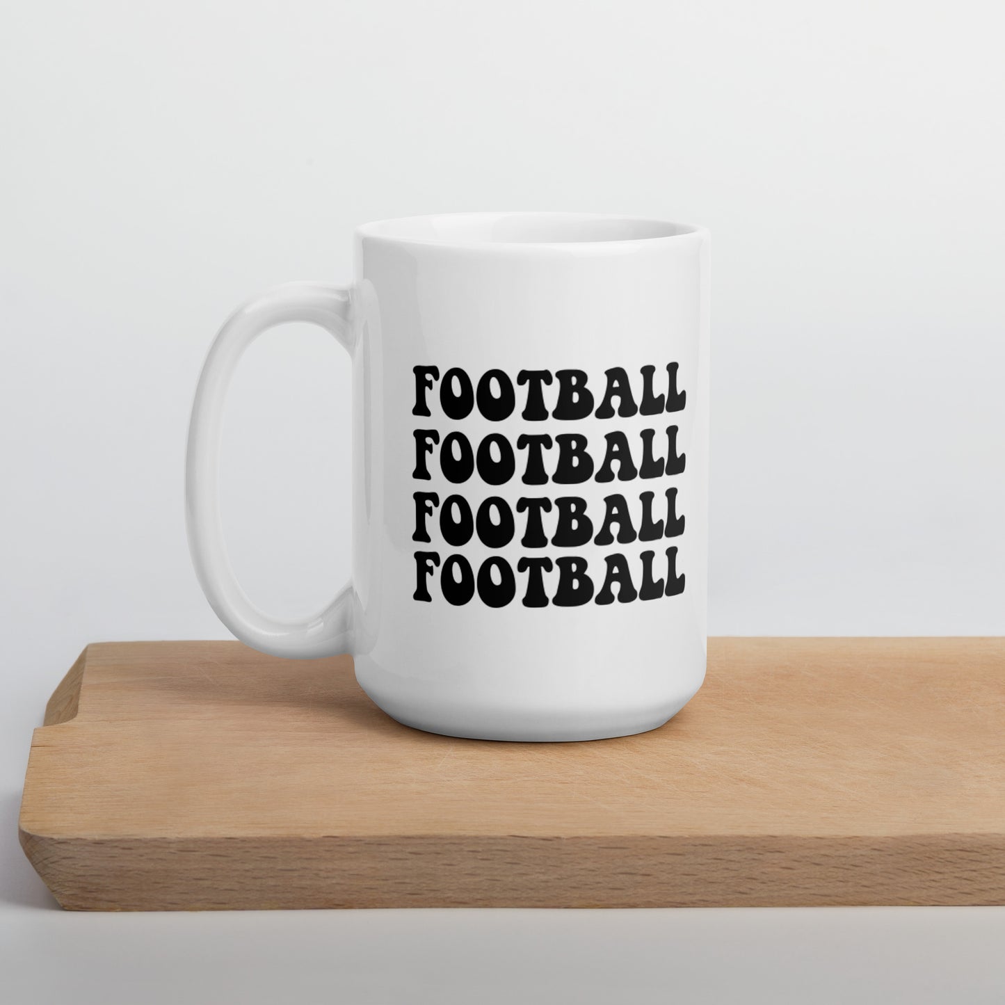 Retro Football Mug, football fan, football season
