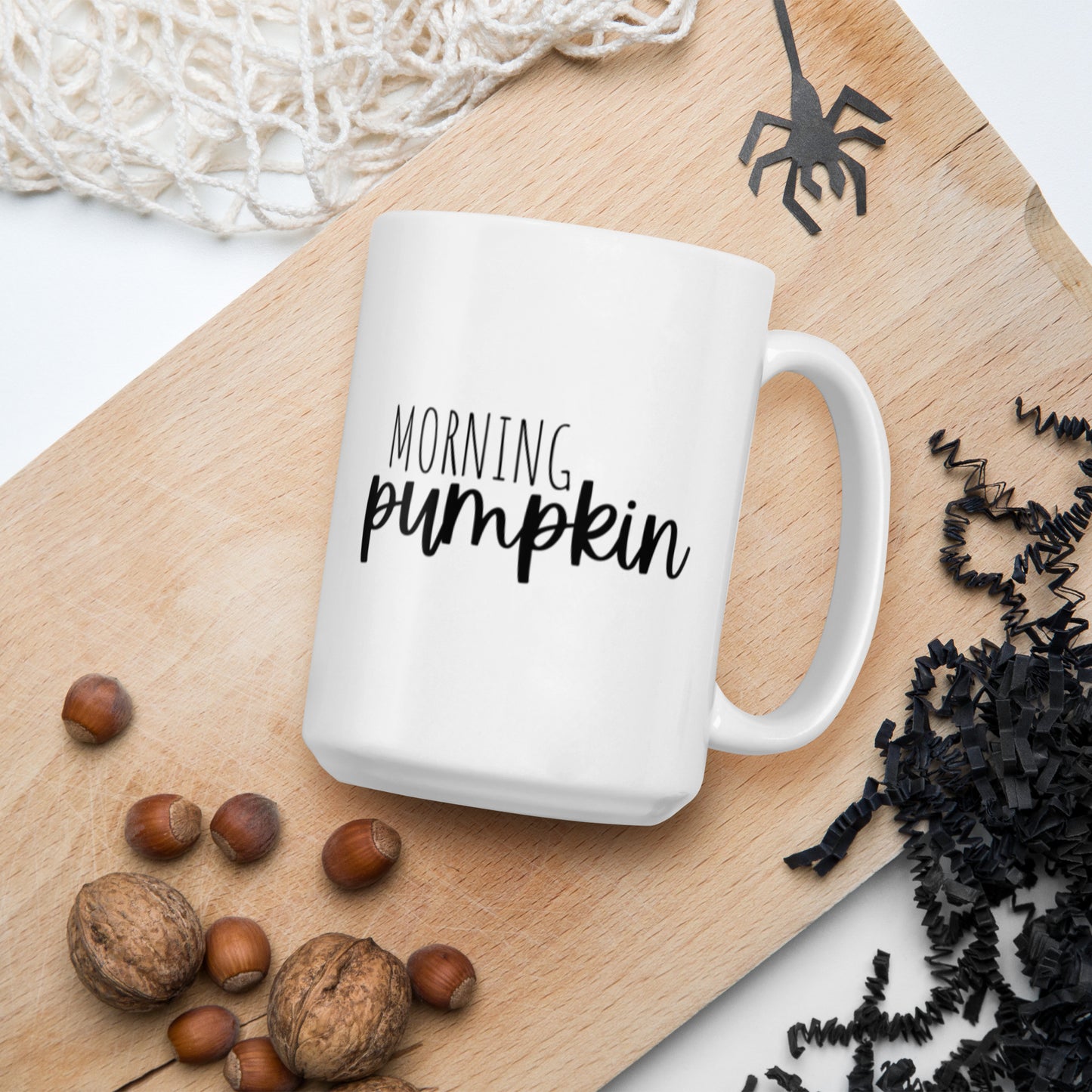 Morning Pumpkin Mug, fall lover, fall mug