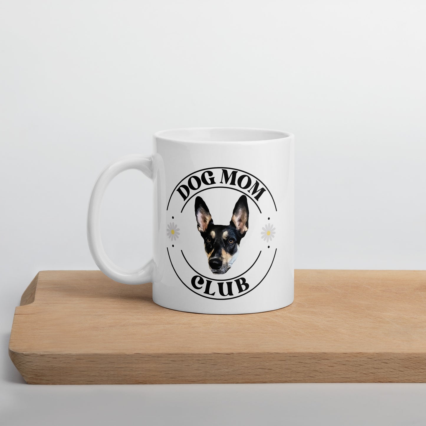 Personalized Pet Photo Dog Mom Club Mug, Custom Mug, Dog Lover Mug, Spring Mug, Dog Lover Gift