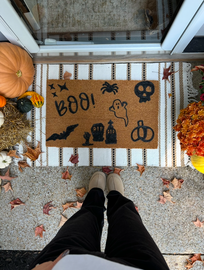 Halloween Favorites Doormat