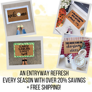 Seasonal Doormat Club Subscription