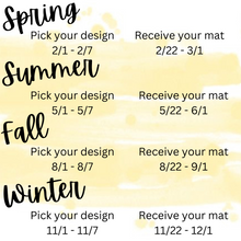 Load image into Gallery viewer, Seasonal Doormat Club Subscription
