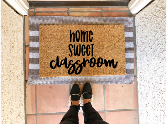 Home Sweet Classroom Doormat