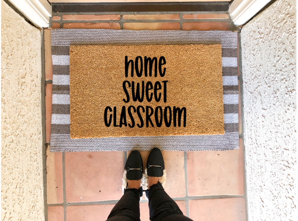 Home Sweet Classroom Doormat