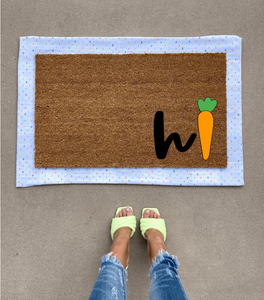 Hi Springy Carrot Doormat