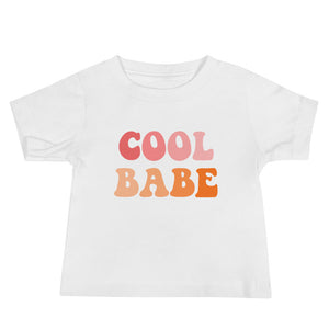 Cool Babe Retro Mini Baby Jersey Short Sleeve Tee
