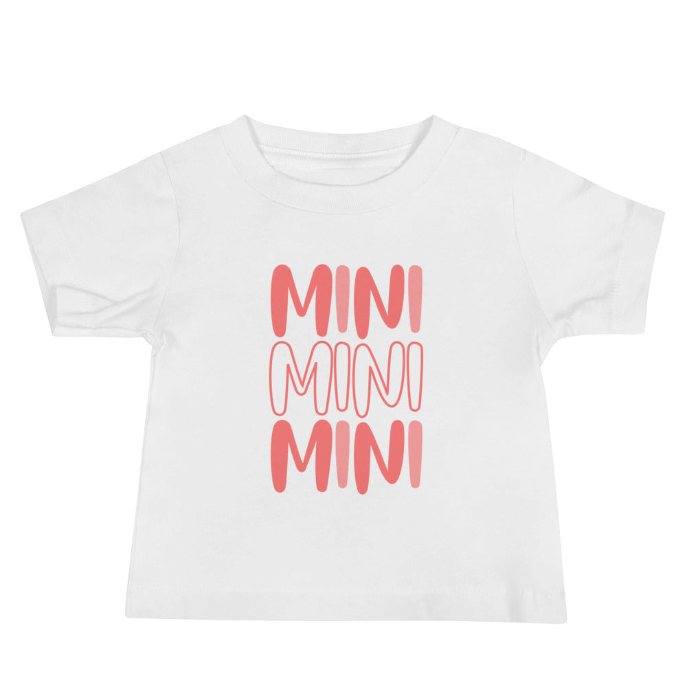 Triple Pink Mini Baby Jersey Short Sleeve Tee