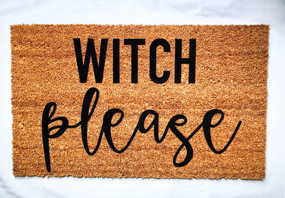 Witch please doormat