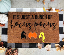 Load image into Gallery viewer, Its just a bunch of Hocus Pocus doormat
