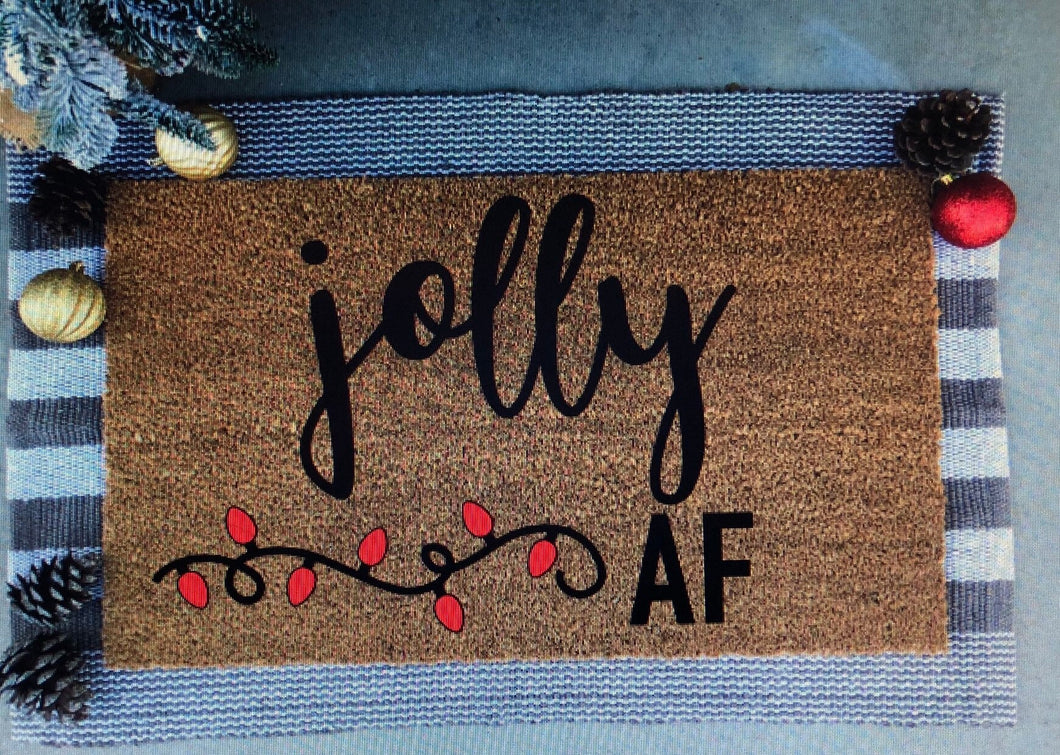 jolly af doormat