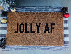 jolly af doormat