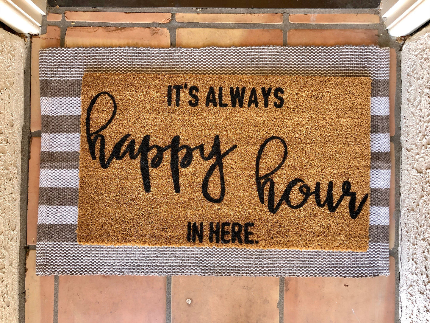 It's Always Happy Hour In Here Doormat