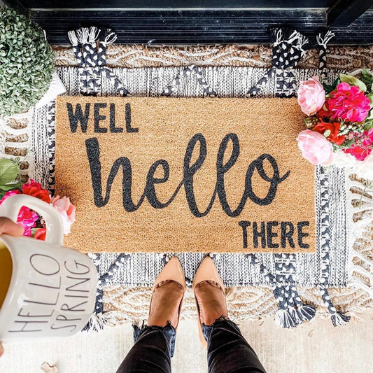 Well hello there doormat, housewarming gift