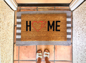 Home doormat, stethoscope, healthcare doormat, cute doormat