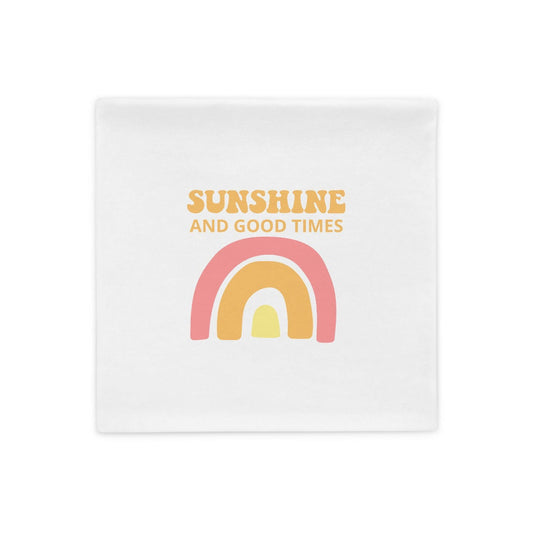 Sunshine PILLOWCASE ONLY, Positive pillow, Encouraging Quote, Courage, Gift for Her, Inspirational pillow, Happy pillow, sunshine pillow