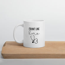 Load image into Gallery viewer, Front line hero mug, healthcare mug, nurse mug, essential mug, doctor mug, front line mug
