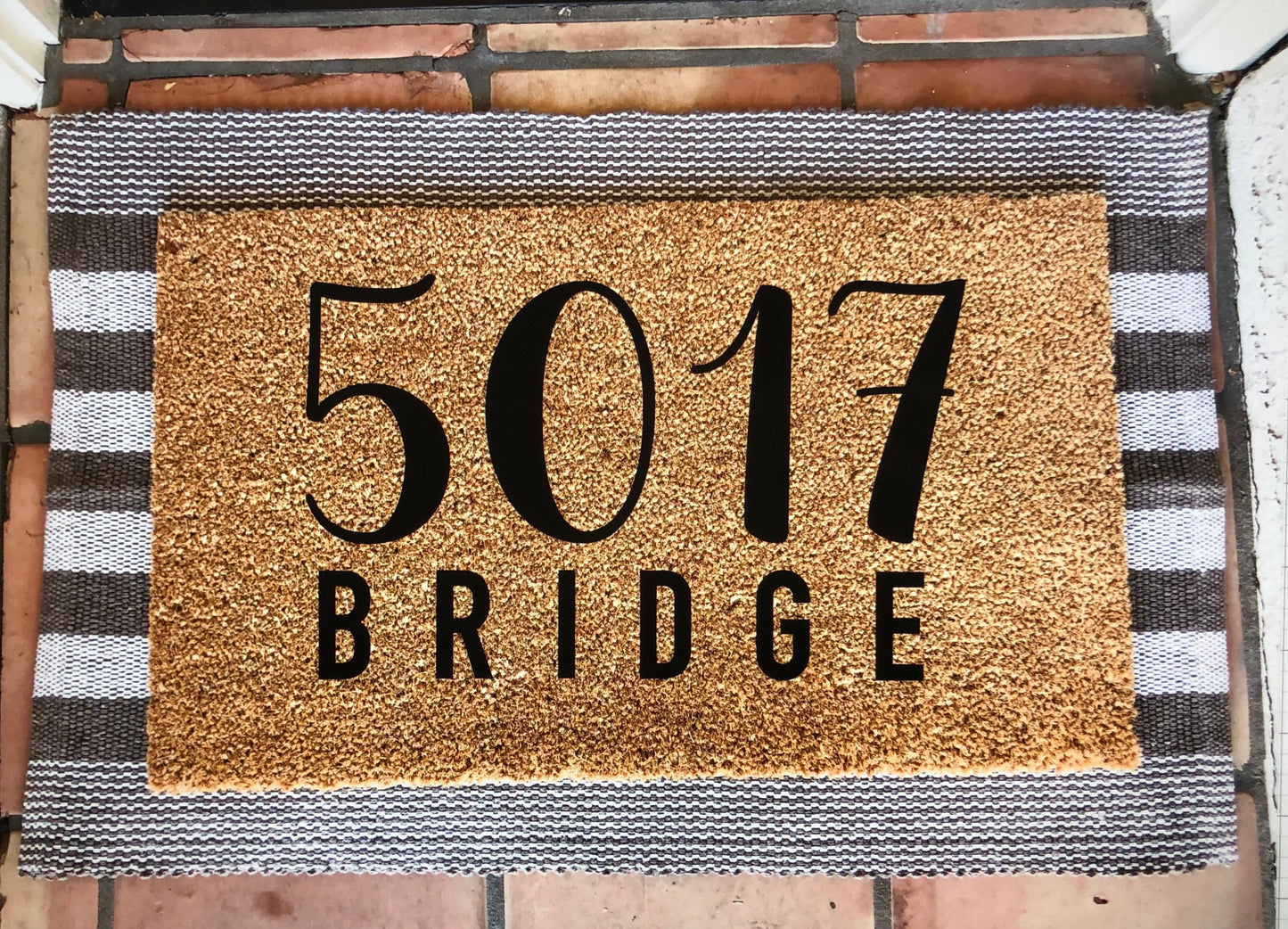 Address doormat