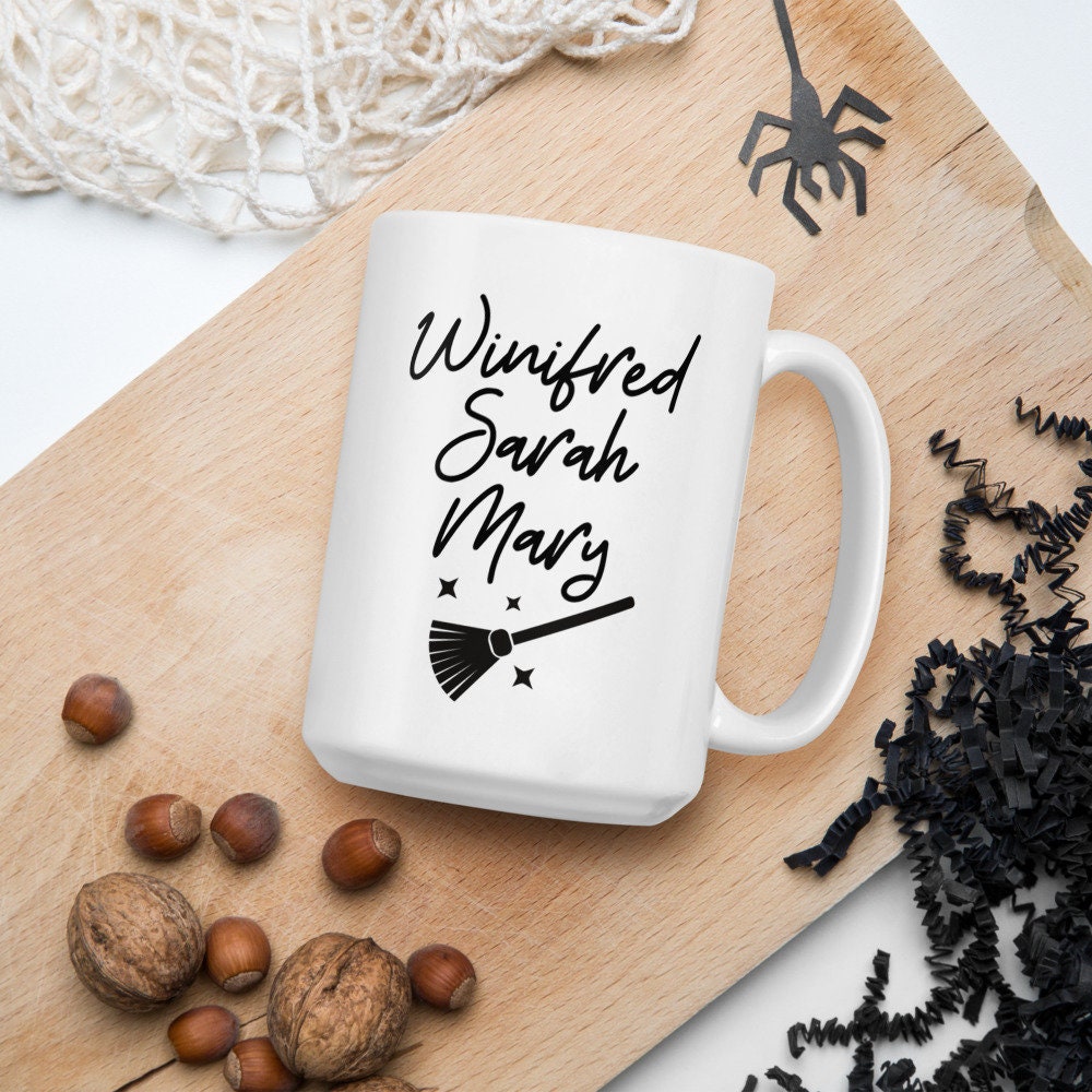 Sanderson sisters mug, halloween mug, fall mug, witch mug, funny mug