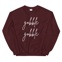 Load image into Gallery viewer, Gobble gobble Unisex Sweatshirt, Friendsgiving shirt, thanksgiving shirt, punny shirt

