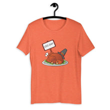 Load image into Gallery viewer, Leg day Short-Sleeve Unisex T-Shirt, Friendsgiving shirt, thanksgiving shirt, punny shirt
