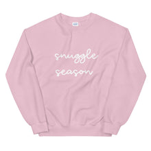 Load image into Gallery viewer, Snuggle season Unisex Sweatshirt, christmas shirt, punny shirt, holiday shirt
