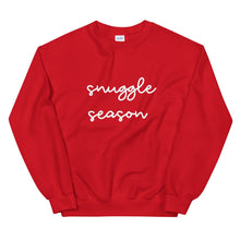 Load image into Gallery viewer, Snuggle season Unisex Sweatshirt, christmas shirt, punny shirt, holiday shirt
