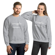 Load image into Gallery viewer, Snuggle season Unisex Sweatshirt, christmas shirt, punny shirt, holiday shirt
