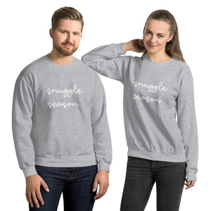 Snuggle season Unisex Sweatshirt, christmas shirt, punny shirt, holiday shirt