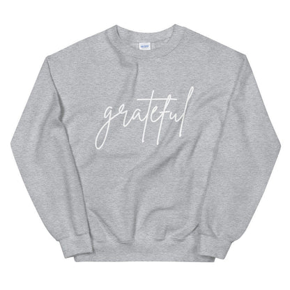 Grateful Unisex sweatshirt, Friendsgiving shirt, thanksgiving shirt, cute shirt