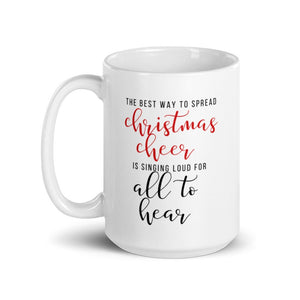 Christmas Cheer mug, cute mug, festive mug, christmas mug, punny mug, holiday mug