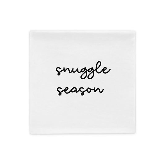 Snuggle season Pillow Case, christmas pillow, festive pillow, cute pillow, holiday pillow