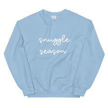 Load image into Gallery viewer, Snuggle season Unisex Sweatshirt, christmas shirt, punny shirt, holiday shirt
