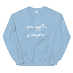 Snuggle season Unisex Sweatshirt, christmas shirt, punny shirt, holiday shirt